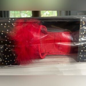 I.N.C. Internationals-Women's Satin Pom Slide Boxed Slippers, NWT